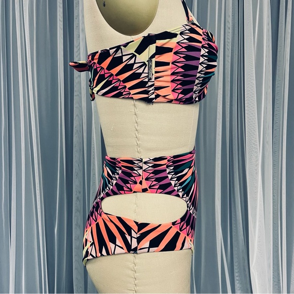 Mara Hoffman Supernova Bikini with two bottoms size Small - Picture 3 of 7